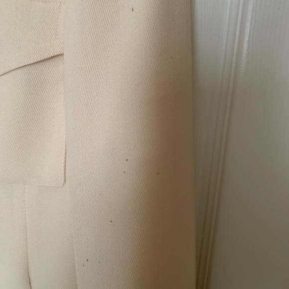 Ralph Lauren Cream Worsted Wool Gold Buttons Military Blazer - Picture 7 of 9